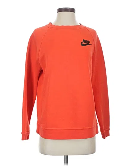 Pre-owned Nike Sweatshirt In Orange