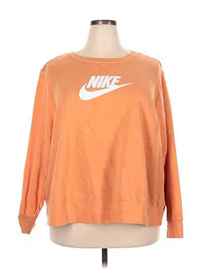 Pre-owned Nike Sweatshirt In Orange