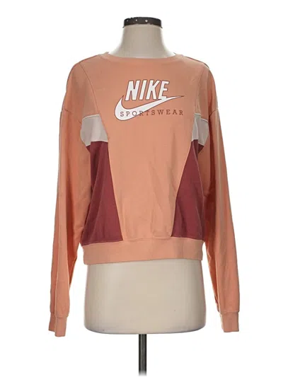 Pre-owned Nike Sweatshirt In Orange