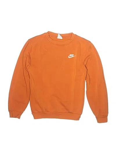 Pre-owned Nike Kids' Sweatshirt In Orange