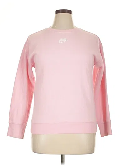 Pre-owned Nike Sweatshirt In Pink