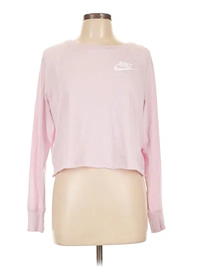 Pre-owned Nike Sweatshirt In Pink