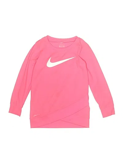 Pre-owned Nike Kids' Sweatshirt In Pink