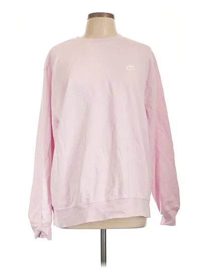 Pre-owned Nike Sweatshirt In Pink