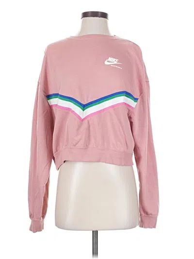 Pre-owned Nike Sweatshirt In Pink