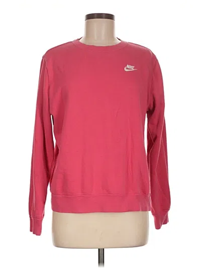 Pre-owned Nike Sweatshirt In Pink