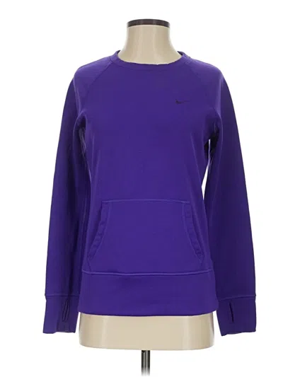 Pre-owned Nike Sweatshirt In Purple