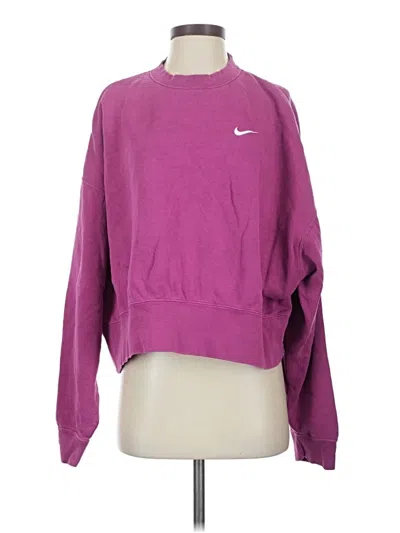 Pre-owned Nike Sweatshirt In Purple