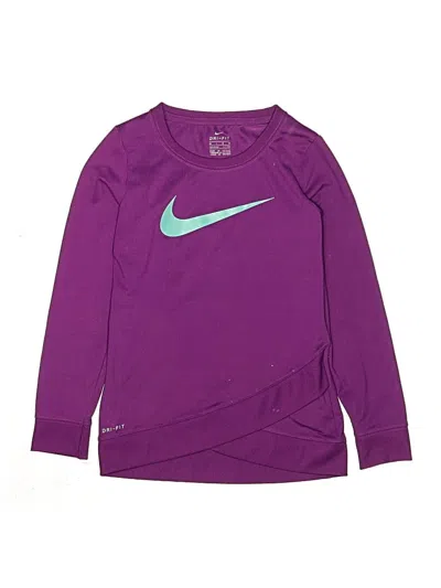 Pre-owned Nike Kids' Sweatshirt In Purple