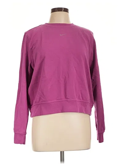 Pre-owned Nike Sweatshirt In Purple