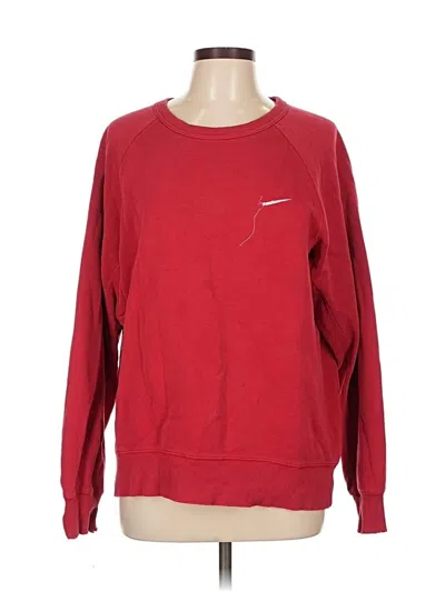 Pre-owned Nike Sweatshirt In Red