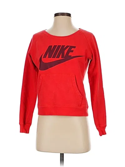 Pre-owned Nike Sweatshirt In Red