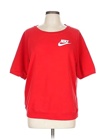Pre-owned Nike Sweatshirt In Red