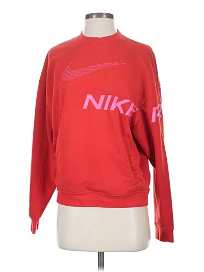 Pre-owned Nike Sweatshirt In Red