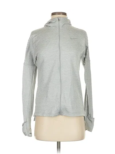 Pre-owned Nike Sweatshirt In Silver