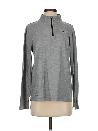 Pre-owned Nike Sweatshirt In Silver