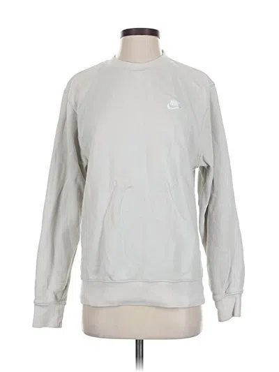 Pre-owned Nike Sweatshirt In Silver