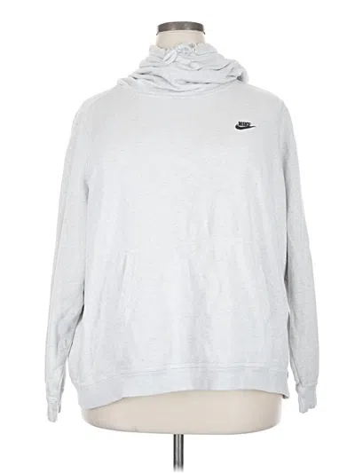 Pre-owned Nike Sweatshirt In Silver