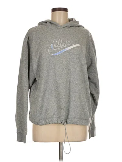 Pre-owned Nike Sweatshirt In Silver
