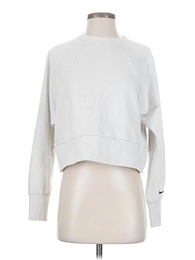 Pre-owned Nike Sweatshirt In Silver