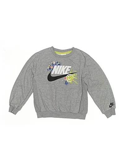 Pre-owned Nike Kids' Sweatshirt In Silver