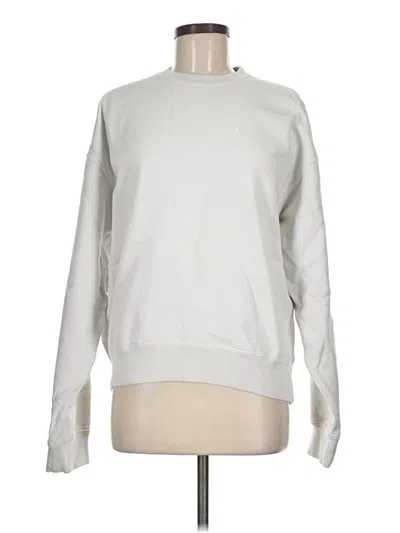 Pre-owned Nike Sweatshirt In Silver
