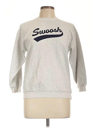 Pre-owned Nike Sweatshirt In Silver