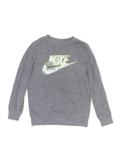 Pre-owned Nike Kids' Sweatshirt In Silver