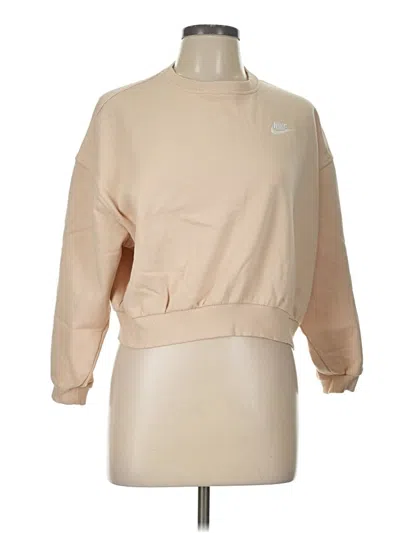 Pre-owned Nike Sweatshirt In Tan