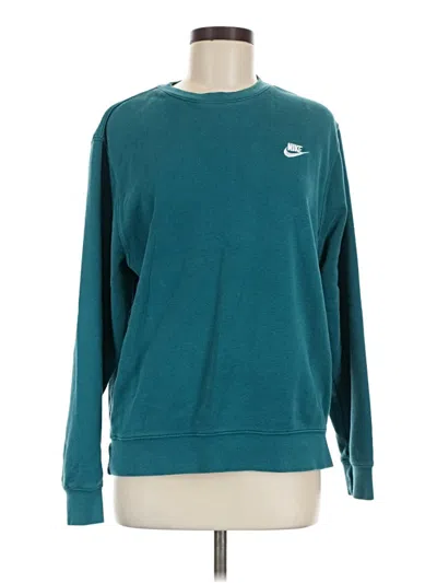 Pre-owned Nike Sweatshirt In Teal