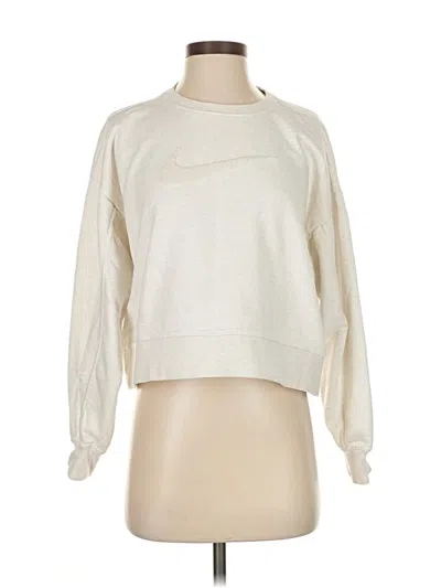 Pre-owned Nike Sweatshirt In White