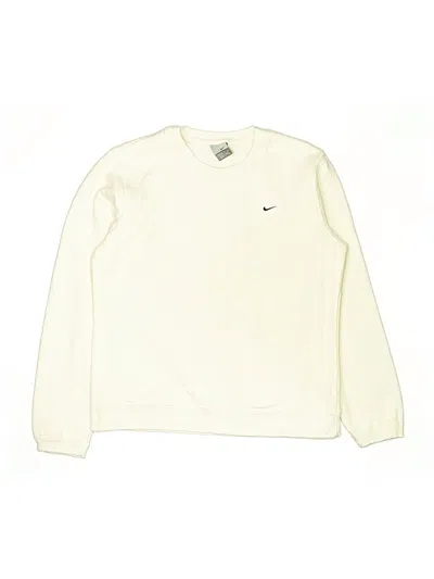 Pre-owned Nike Sweatshirt In White