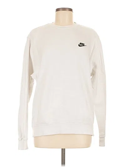 Pre-owned Nike Sweatshirt In White