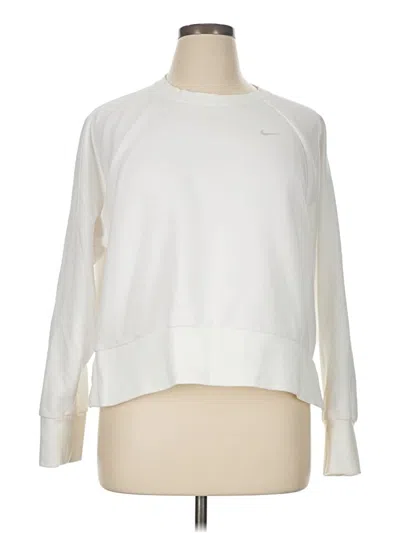 Pre-owned Nike Sweatshirt In White