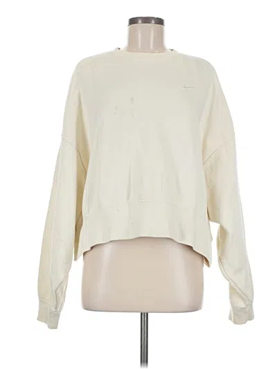Pre-owned Nike Sweatshirt In White