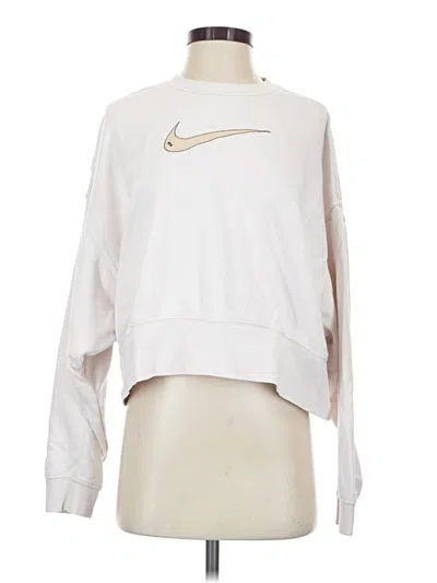 Pre-owned Nike Sweatshirt In White