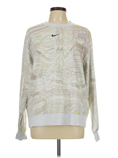 Pre-owned Nike Sweatshirt In White