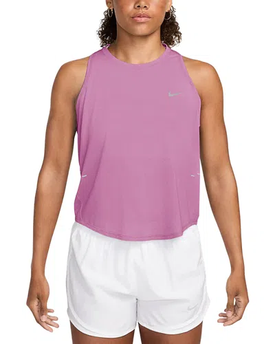 Nike Swift Breathe Women's Dri-fit Running Tank Top In Purple