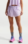 Nike Swift Dri-fit Mid-rise Brief-lined Running Shorts In Purple