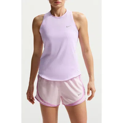 Nike Swift Dri-fit Running Tank Top In Purple