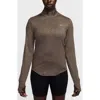 Nike Swift Dri-fit Uv Half Zip Running Top In Black