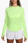 Nike Swift Dri-fit Uv Running Top In Green