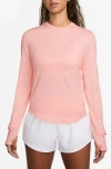 Nike Swift Dri-fit Uv Running Top In Pink