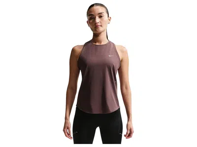 Nike Swift Dri-fit Running Tank Top In Green