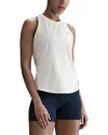 Nike Miler Running Tank White/reflective Silver Aj8102-100 Women's In Sail/refsil