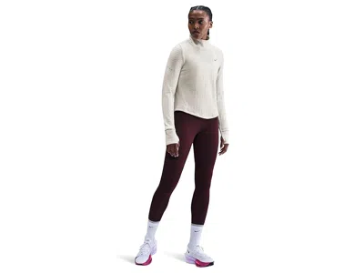 Nike Swift Sphere Thermo-fit Turtle-neck Top In White