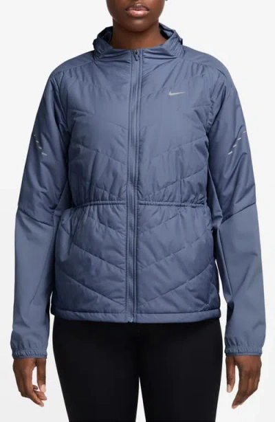 Nike Swift Therma-fit Running Jacket In Blue