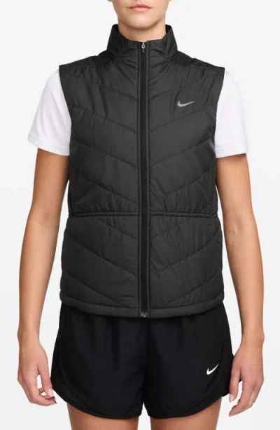 Nike Swift Therma-fit Running Vest In Black