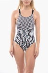 Nike Swim Double Patterned One-piece Swimsuit