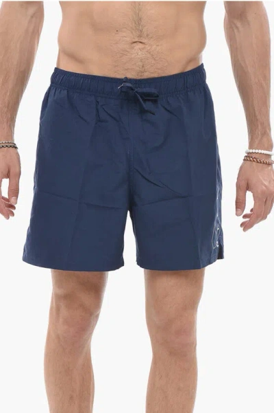 Nike Swim Drawstringed Swimshorts In Blue